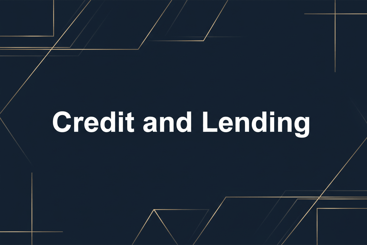 Credit and Lending - Bankers' Weekly