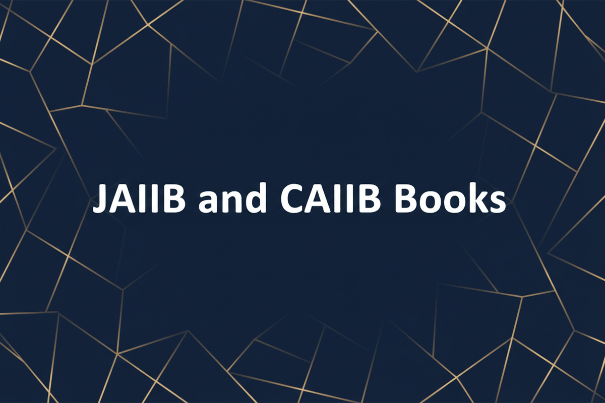 JAIIB and CAIIB Books - Bankers' Weekly