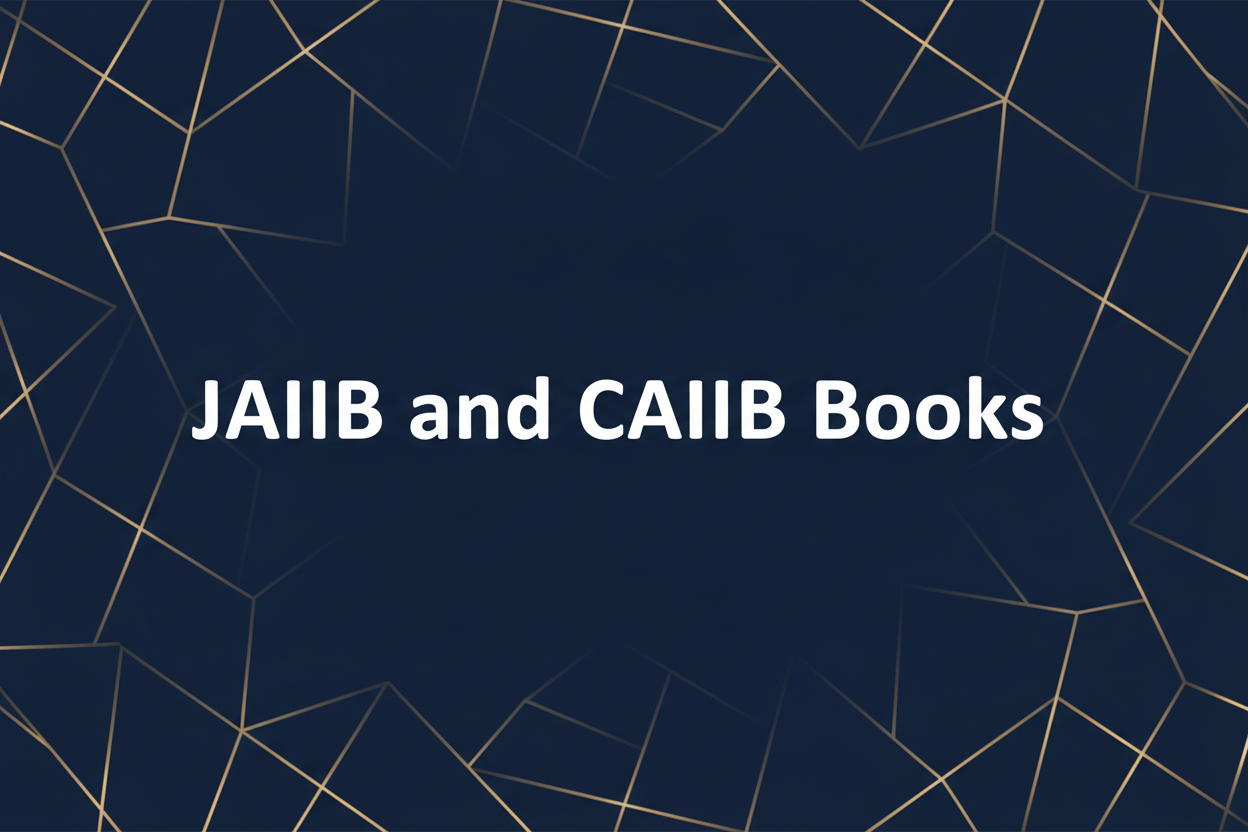 JAIIB and CAIIB Books