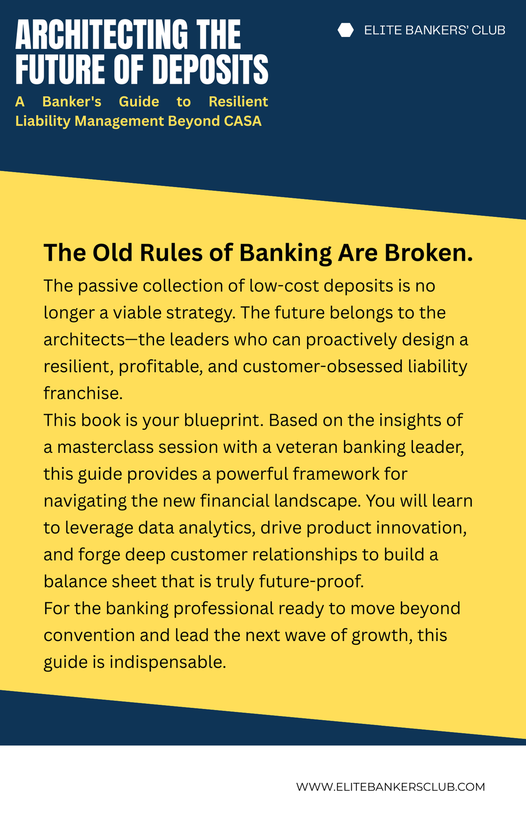 Architecting the Future of Deposits: A Banker's Guide to Resilient Liability Management Beyond CASA