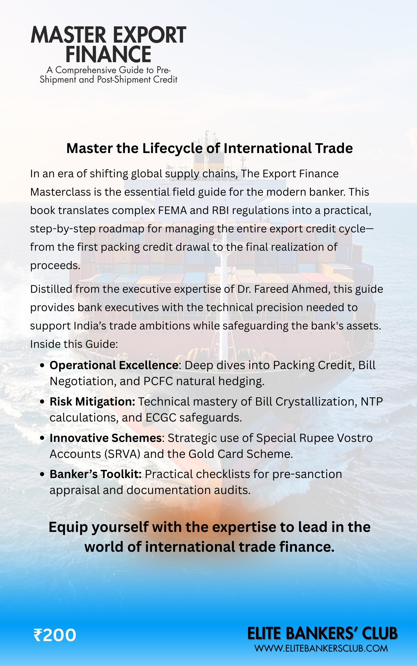 Master Export Finance: A Comprehensive Guide to Pre-Shipment and Post-Shipment Credit