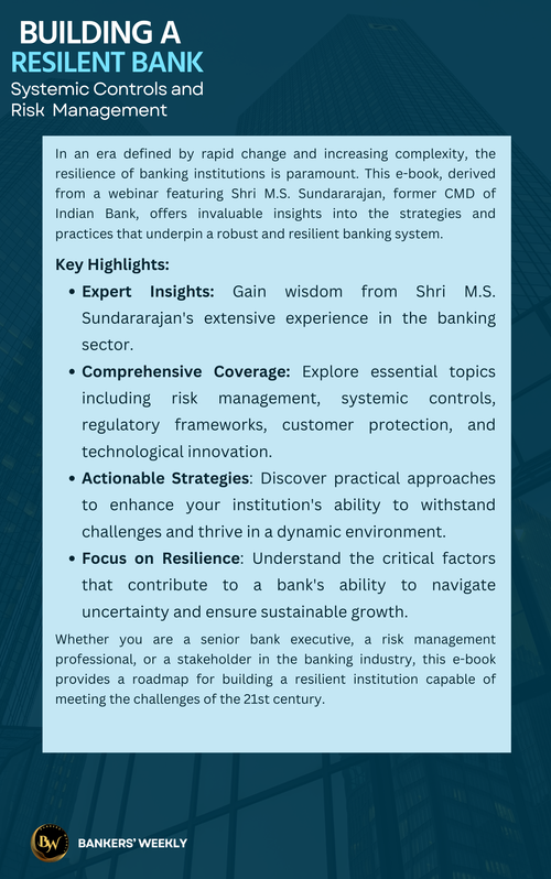 Building a Resilient Bank: Systemic Controls & Risk Management