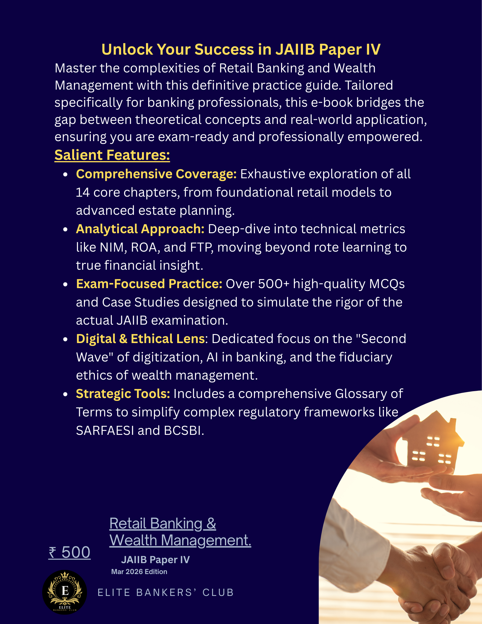 Retail Banking & Wealth Management: The Ultimate JAIIB Paper IV Practice Guide
