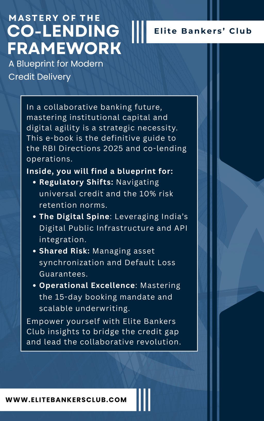 Strategic Mastery of the Co-Lending Framework: A Blueprint for Modern Credit Delivery