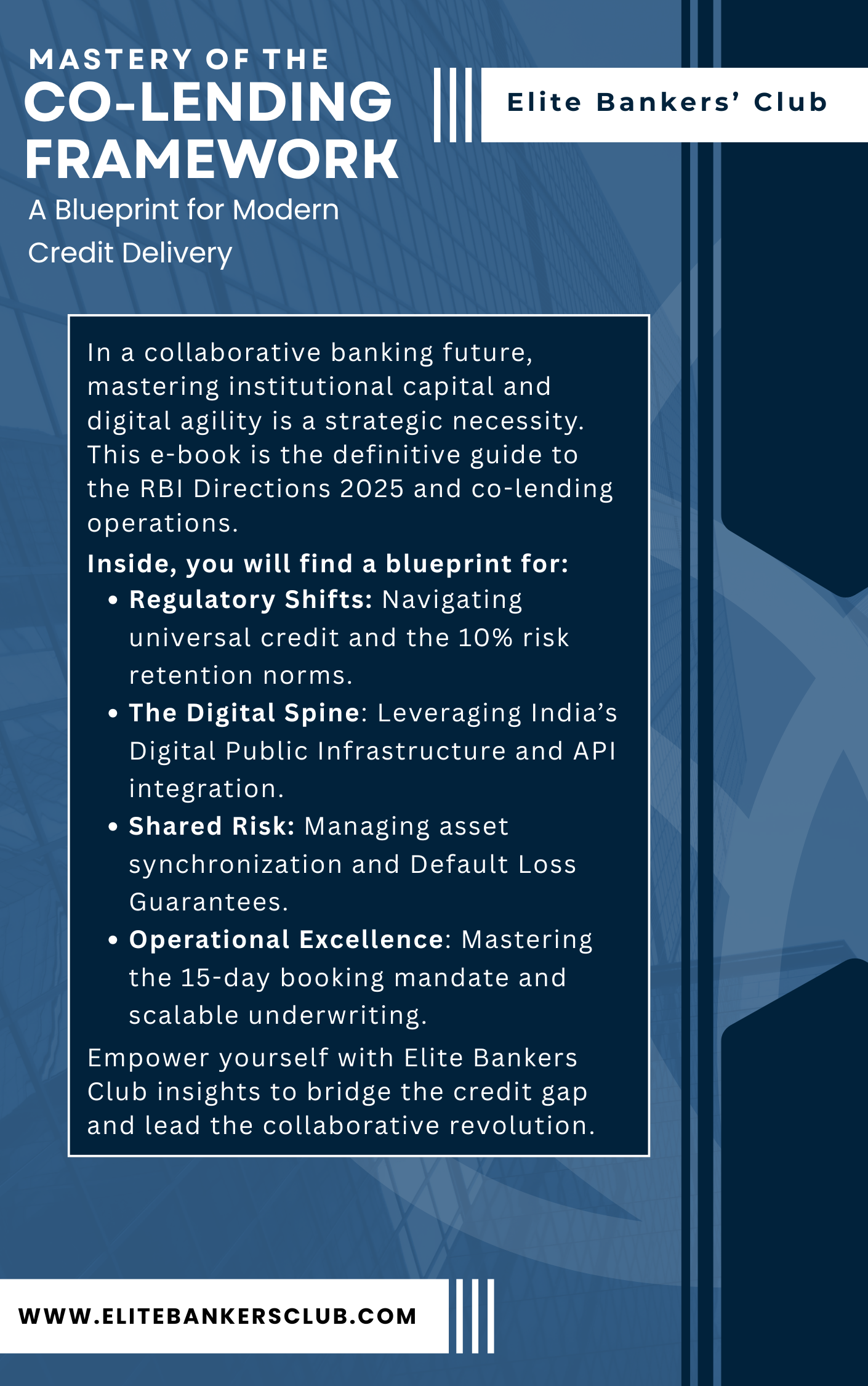 Strategic Mastery of the Co-Lending Framework: A Blueprint for Modern Credit Delivery