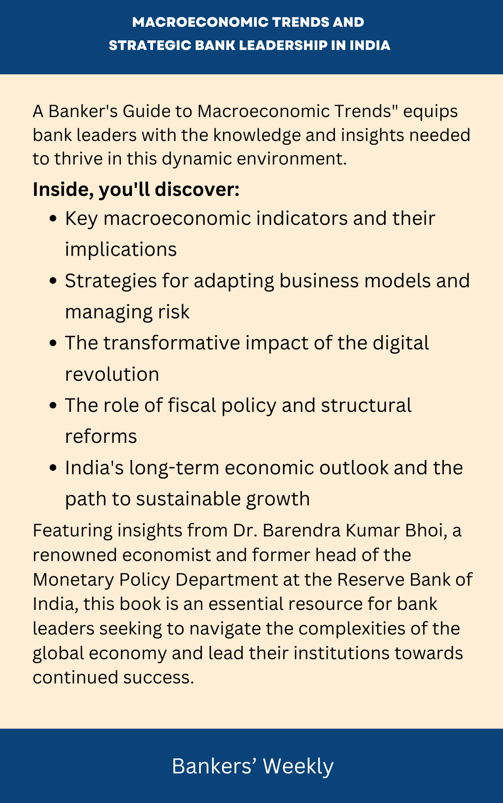 Macroeconomic Trends and Strategic Bank Leadership in India