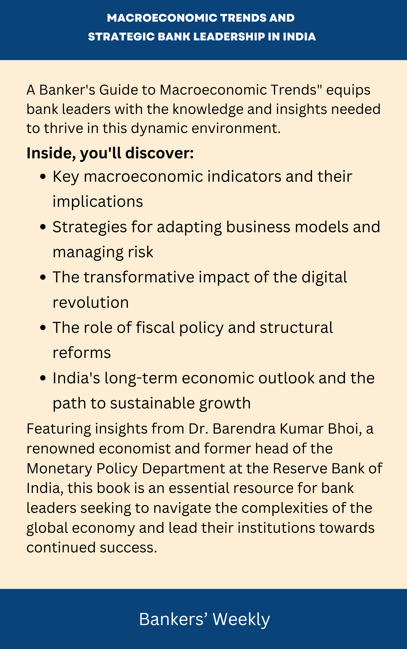 Macroeconomic Trends and Strategic Bank Leadership in India